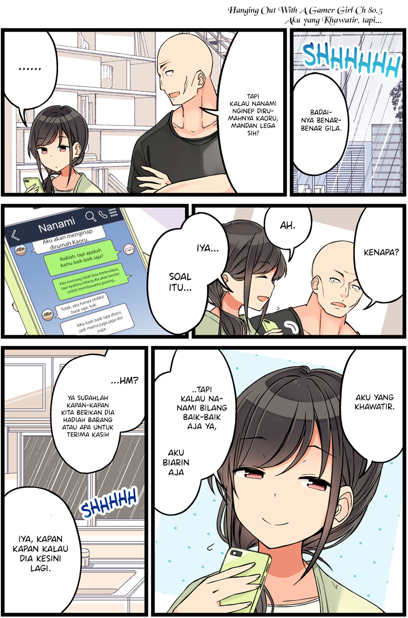 Hanging Out with a Gamer Girl Chapter 80.5 Gambar 2